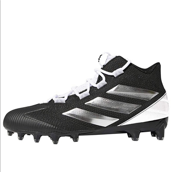 adidas Other - Adidas Freak Carbon Mid Cleat Black & White Sz 11